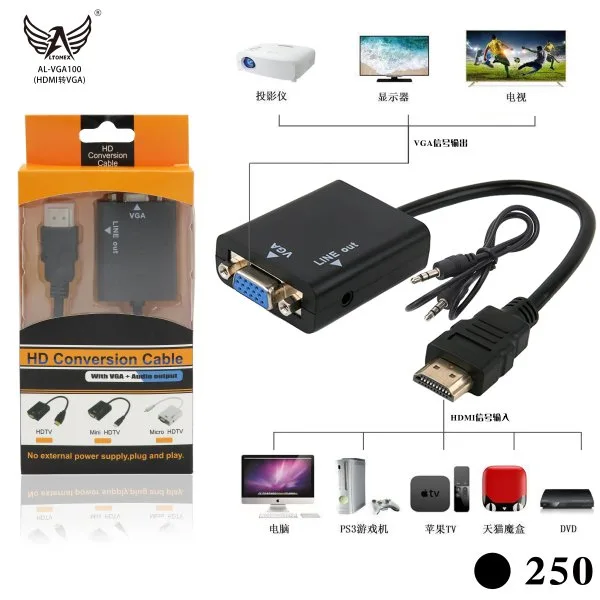 AL-VGA100-(HDMI转VGA)